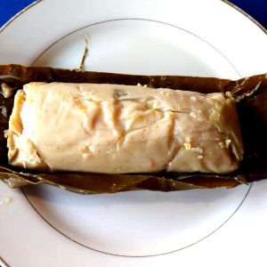 Tamal de Pollo chicken tamale